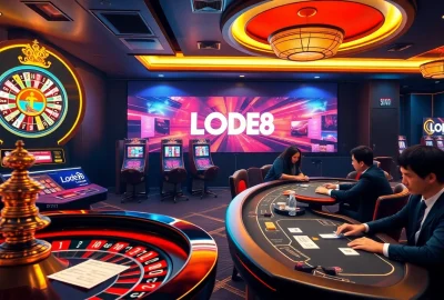 Experience the thrill of betting at https://lode88.auction/ with vibrant casino visuals and exciting games.