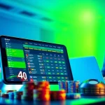 Visit 8xbet.com.se for an engaging online betting experience with vibrant casino graphics and sports betting.