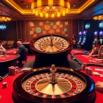 Experience thrilling gameplay at 88vv with luxurious casino tables, vibrant roulette wheel, and colorful poker chips.